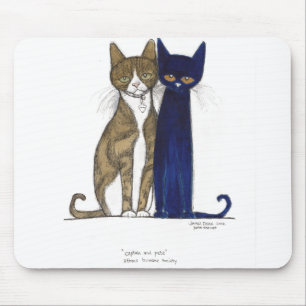 Alfombrilla De Ratón Capitán y Pete Mousepad