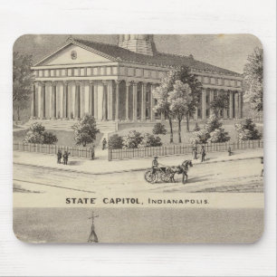 Alfombrilla De Ratón Capitolio Estatal, Casa del Tribunal del Condado d