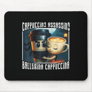 Alfombrilla De Ratón Cappuccino Assassino ama a Ballerina Cappuccina It