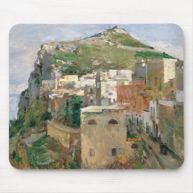 Alfombrilla De Ratón Capri (por Theodore Robinson) (Frente)