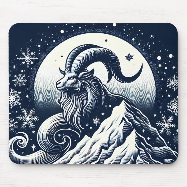 Alfombrilla De Ratón Capricorn - Mousepad (Frente)