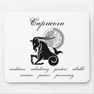Alfombrilla De Ratón Capricornio de personalizable caracteriza el zodia