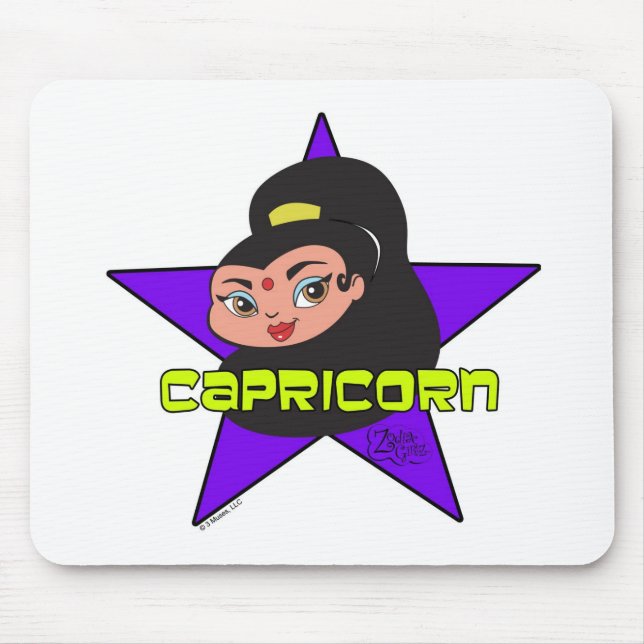 Alfombrilla De Ratón Capricornio Mousepad (Frente)