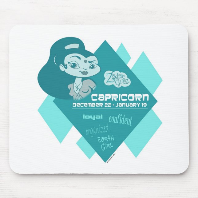 Alfombrilla De Ratón Capricornio Mousepad (Frente)