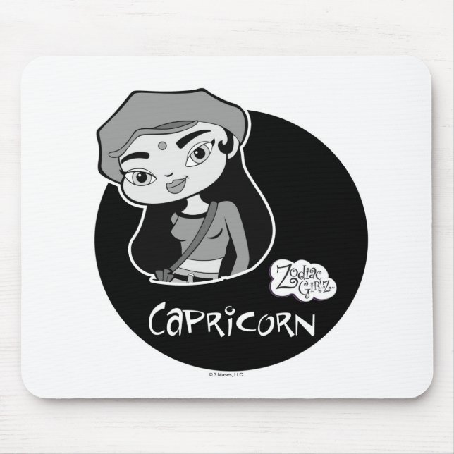 Alfombrilla De Ratón Capricornio Mousepad (Frente)