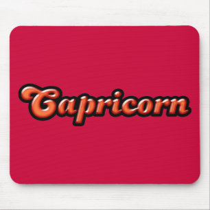 Alfombrilla De Ratón Capricornio retro zodiaco