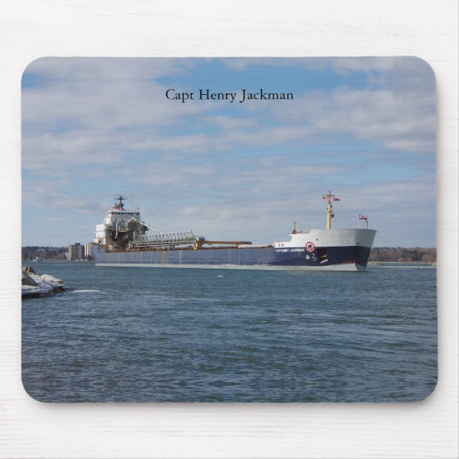 Alfombrilla De Ratón Capt Henry Jackman mousepad (Frente)