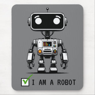 Alfombrilla De Ratón Captcha Robot - Soy un robot