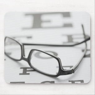 Alfombrilla De Ratón Captura de estudio de lentes oculares