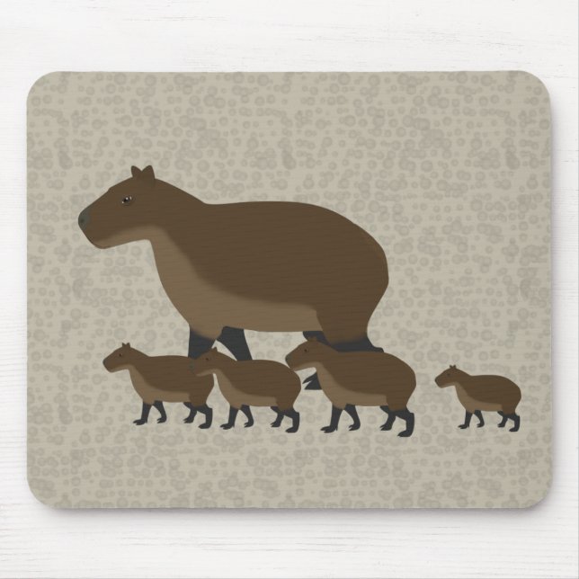 Alfombrilla De Ratón Capybara Mousepad (Frente)