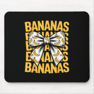 Alfombrilla De Ratón Caqueta banana cute bananas dobla a Chicas
