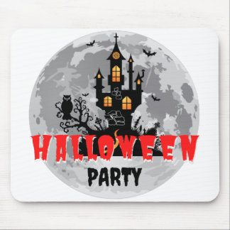 Alfombrilla De Ratón Cara de calabaza de Halloween | Estilo de truco o