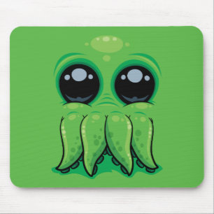 Alfombrilla De Ratón Cara de Cthulhu lindo