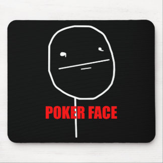 Alfombrilla De Ratón Cara de póker Meme