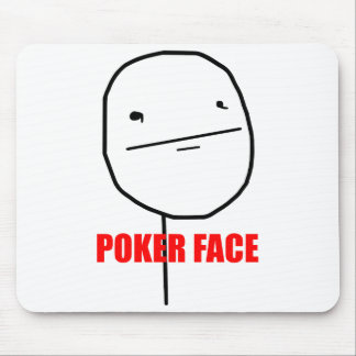Alfombrilla De Ratón Cara de póker - Mousepad