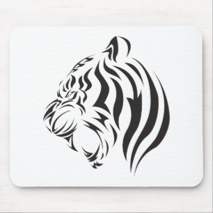 Alfombrilla De Ratón Cara de tigre