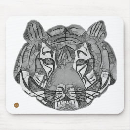 Alfombrilla De Ratón Cara de Tigre