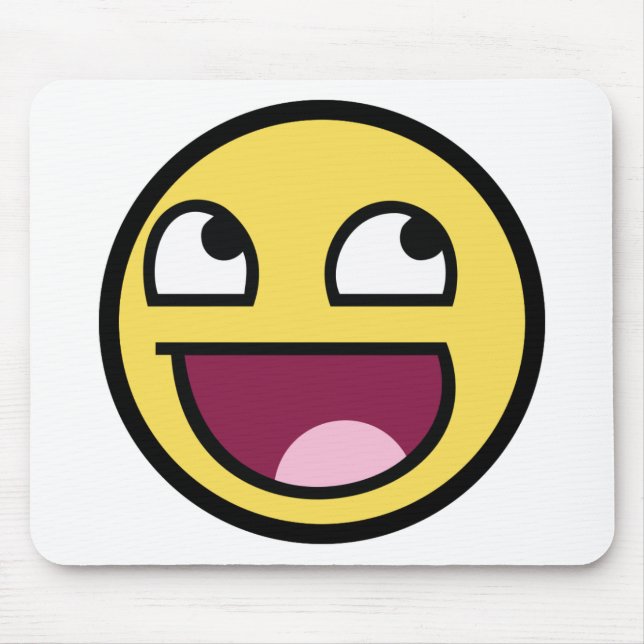 Alfombrilla De Ratón Cara impresionante (Frente)