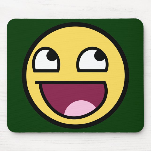 Alfombrilla De Ratón Cara impresionante Mousepad (Frente)