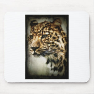 Alfombrilla De Ratón Cara leopardo