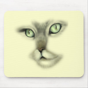 Alfombrilla De Ratón Cara Mousepad del gato