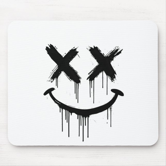 Alfombrilla De Ratón Cara sonriente. (Frente)