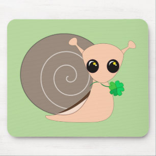Alfombrilla De Ratón Caracol de suerte