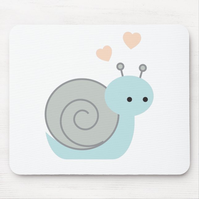 Alfombrilla De Ratón Caracol precioso (Frente)
