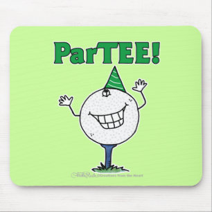 Alfombrilla De Ratón ¡Carácter de bola de golf ParTEE!