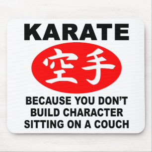 Alfombrilla De Ratón Carácter del karate