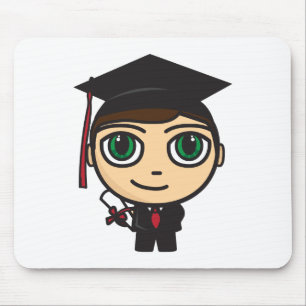 Alfombrilla De Ratón Carácter Mousepad de la graduación