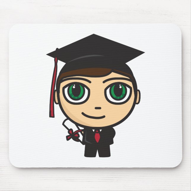 Alfombrilla De Ratón Carácter Mousepad de la graduación (Frente)