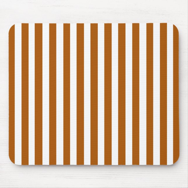 Alfombrilla De Ratón Caramel Modern Stripe (Frente)