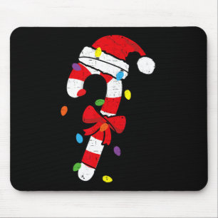 Alfombrilla De Ratón Caramelo de Navidad Caña Santa Navidad Niños Niño