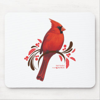 Alfombrilla De Ratón Cardenal de sexo masculino