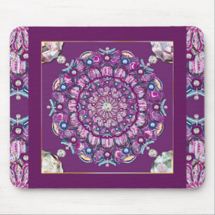 Alfombrilla De Ratón Cardinal Red Rosace