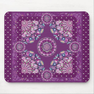 Alfombrilla De Ratón Cardinal Red Rosace