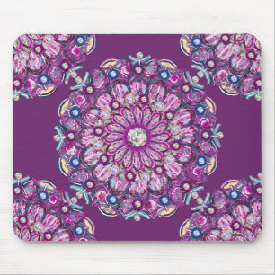 Alfombrilla De Ratón Cardinal Red Rosace