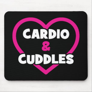Alfombrilla De Ratón Cardio y charcos - Divertido entrenamiento de gimn