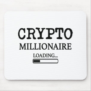 Alfombrilla De Ratón Carga de Crypto Millionaire