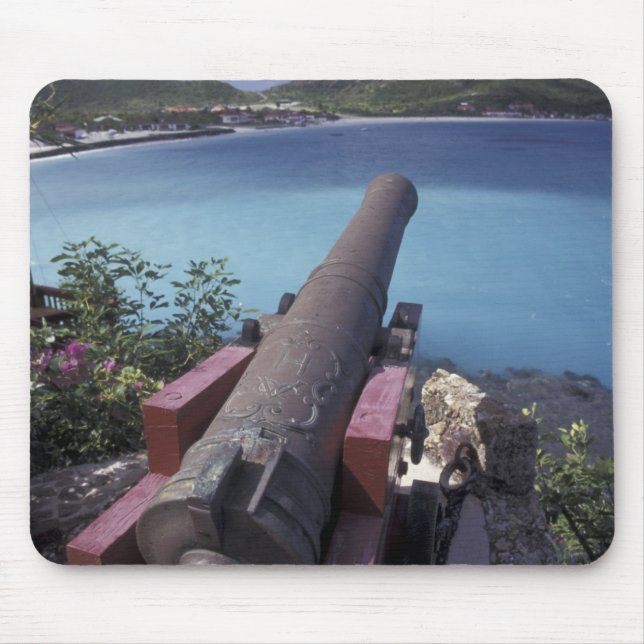 Alfombrilla De Ratón CARIBEÑO, San Bartolomón, apuntando hacia la bahía (Frente)