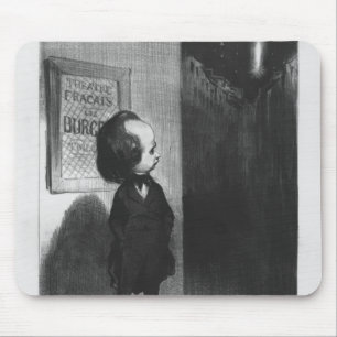 Alfombrilla De Ratón "Caricatures a du jour", caricatura de Victor Hugo