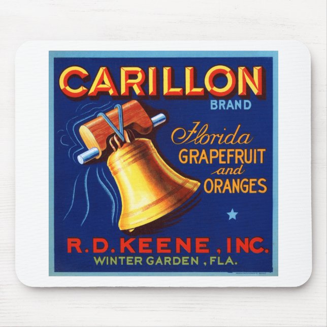 Alfombrilla De Ratón Carillon Brand Florida Grapefruit (Frente)