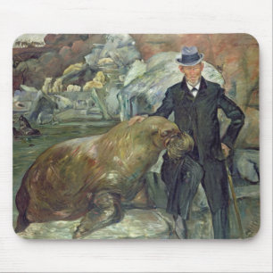 Alfombrilla De Ratón Carl Hagenbeck en su Zoo, 1911