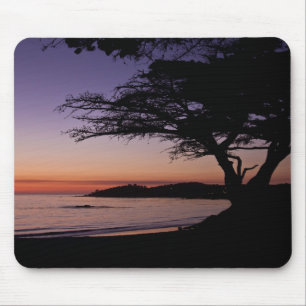 Alfombrilla De Ratón Carmel, puesta del sol Mousepad de CA