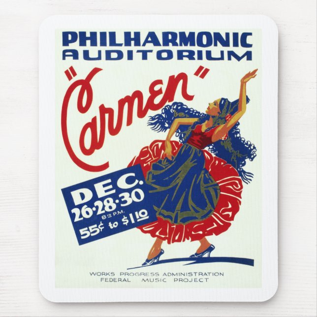 Alfombrilla De Ratón Carmen (Frente)