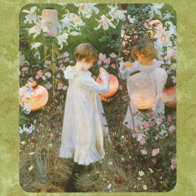 Alfombrilla De Ratón Carnación, Lily, Lily, Rosa De John Singer Sargent (Subido por el creador)