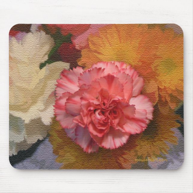 Alfombrilla De Ratón Carnation Mousepad (Frente)