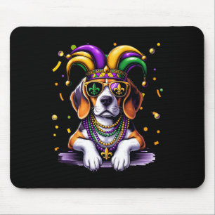 Alfombrilla De Ratón Carnaval del Festival del Perro de Beagle Bead Bea