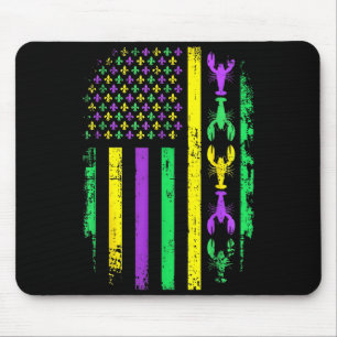 Alfombrilla De Ratón Carnaval Mínimo Mardi Gras EEUU Americano